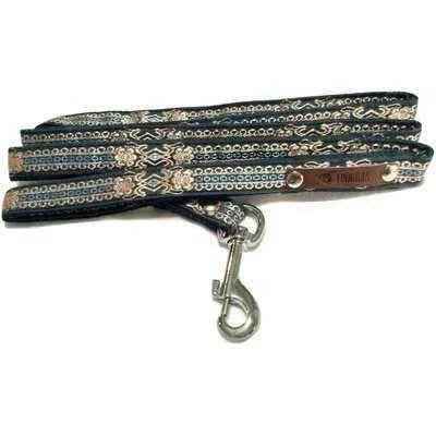 "Personalised Hand Made Chic Cotton Dog Collar for Small Breeds"